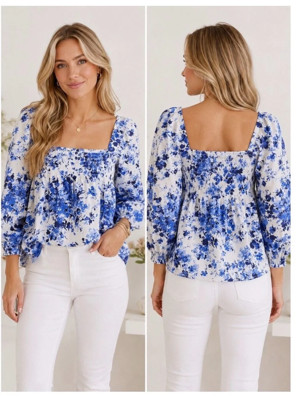 Tuckernuck Bluebell Meadows Tilli Blouse